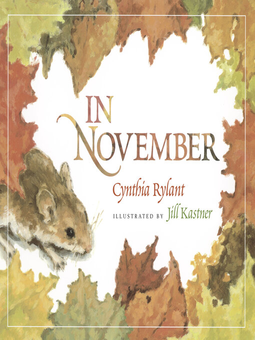 Title details for In November by Cynthia Rylant - Available